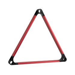 Billard Dreieck Pool Rackstar Aluminium rot 57,2mm